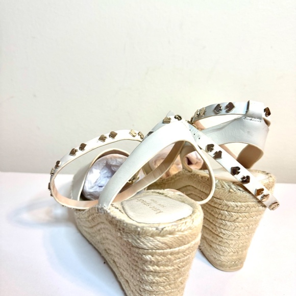 Kate Spade White/Cream/Beige Espadrilles Size 10 - Picture 13 of 13